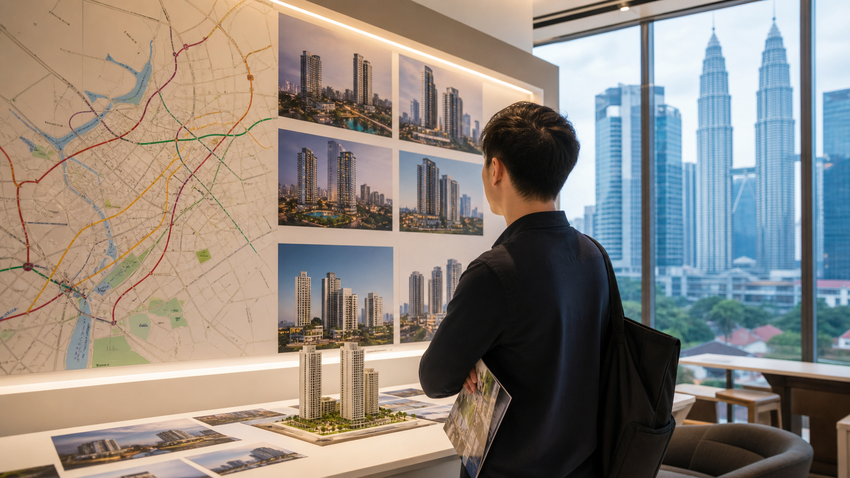 KLCC 公寓怎么选？先从预算、用途与生活路线开始：主题场景实拍风格图片 1