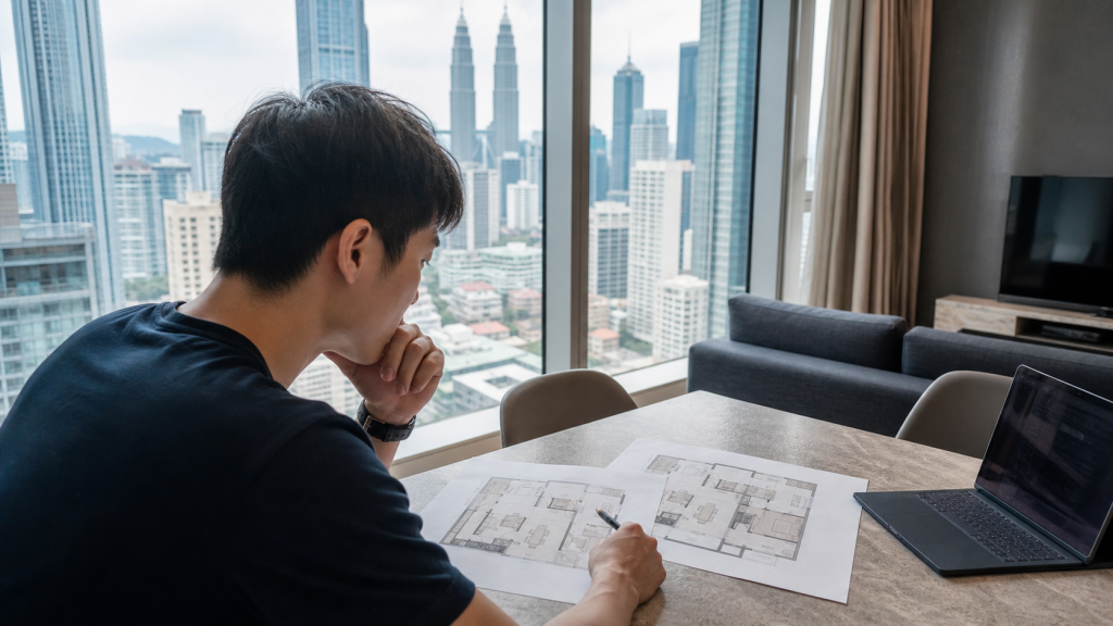 一房还是两房?KLCC 投资单位的租客、成本与退出差别