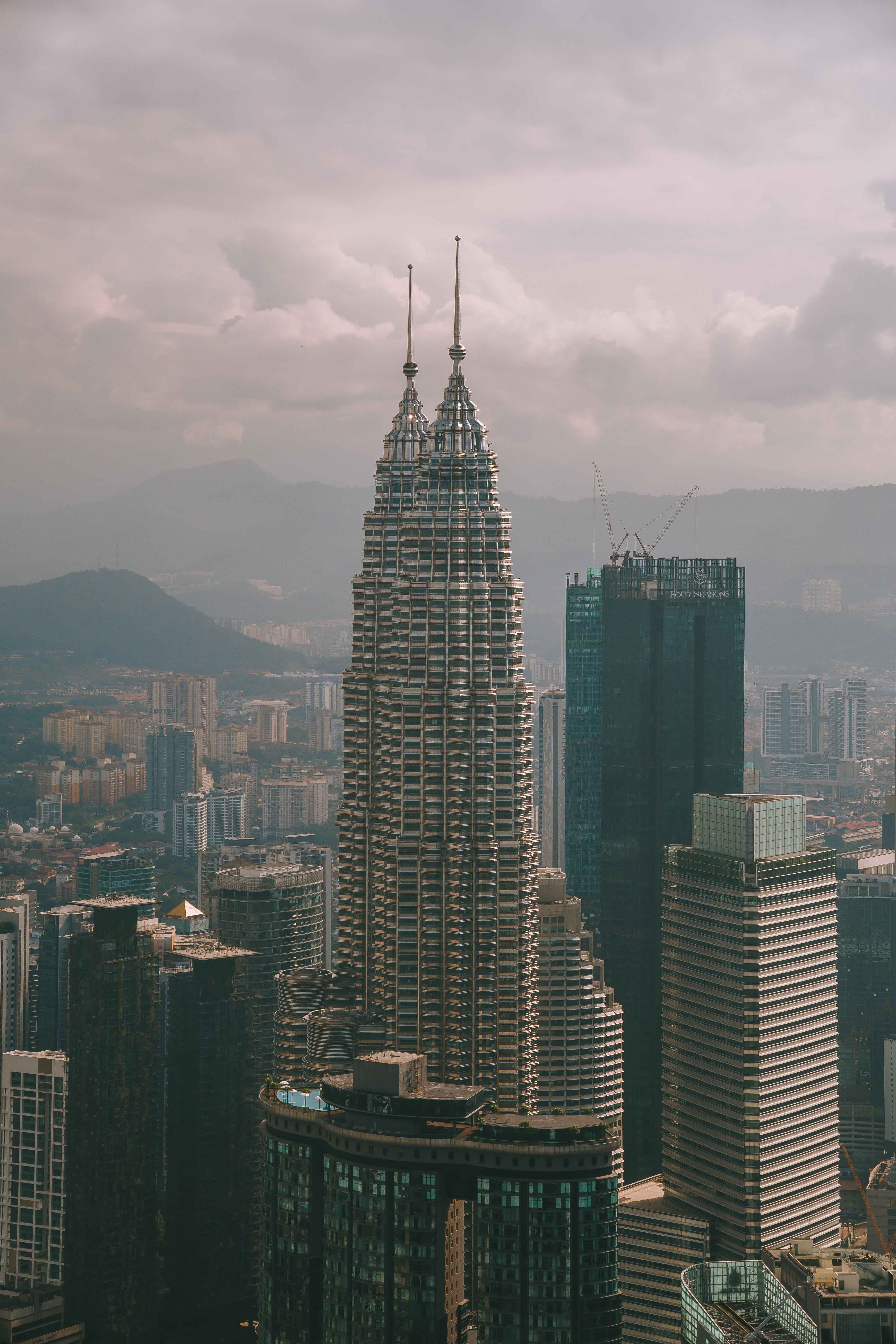 KLCC 吉隆坡市中心天际线