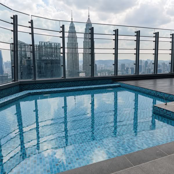 SO Sofitel Kuala Lumpur Residences 1房 815 sqft 出租实景照片 10