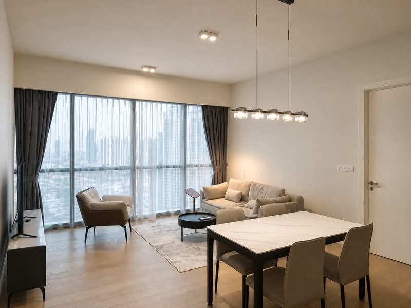 TRX Residences 1房 700 sqft 出租实景照片 2